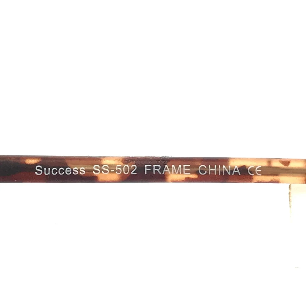 Success Eyeglasses Frames SS-502 MATT TORT Matte Tortoise Rectangle 53-18-145